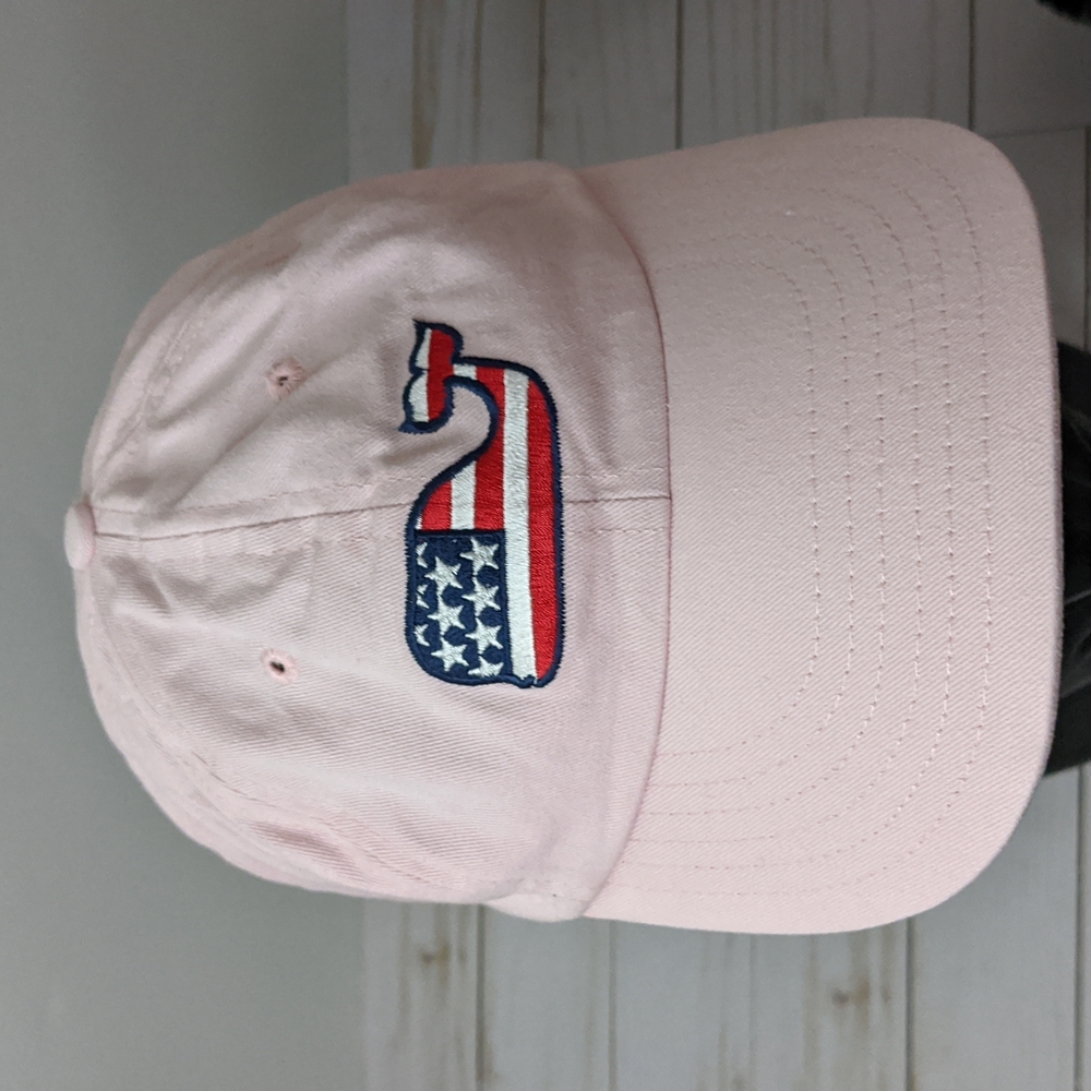 Vineyard Vines American Flag Whale Logo Adjustable Hat OSFA